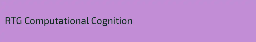 RTG Computational Cognition